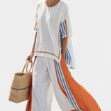 Anzaleira | Ensemble Rayé Élégant