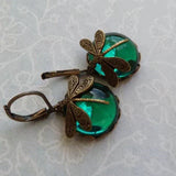 Boucles d'oreilles Libellule Antika Guld