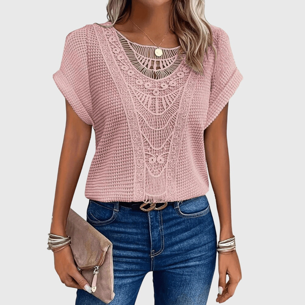 Lucie | Blouse Élégante Style Ibiza
